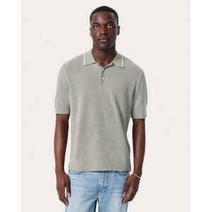 rag & bone Gray Polo Shirt